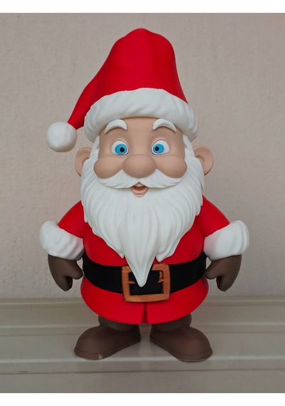 Noel Baba Figür 20cm-3d Baskı-kolleksiyonluk Biblo