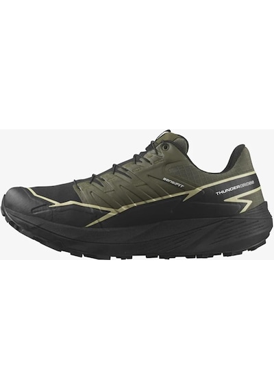Salomon Thundercross Gtx Su Geçirmez Outdoor Spor Ayakkabı Vol473834 Haki - Siyah