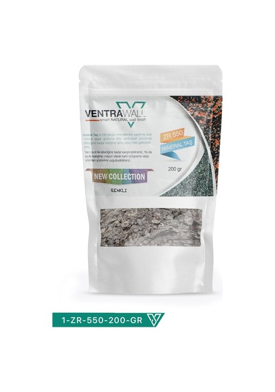 Ventrawall Mücevher Taşı Ve Gri Mineralli Taş Zr-550-200Gr