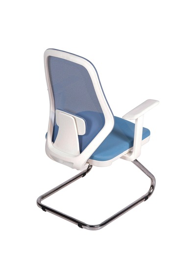 Ofisbazaar Dali Beyaz Fileli Misafir Koltuğu Ergonomik Toplantı Ve Bekleme Koltuğu Açık Mavi Açık Mavi Ofisbazaar Dali Beyaz Fileli Misafir Koltuğu Ergonomik Toplantı Ve Bekleme Koltuğu Açık Mavi Açık Mavi