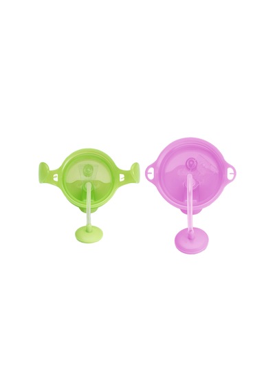 Munchkin Tıklama Kilitli Uçlu Alıştırma Bardağı 6ay+ 207 Ml Yeşi Pembe - Yeşil