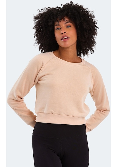Slazenger KAITO IN Kadın Sweatshirt Bej