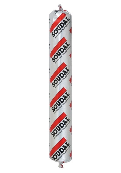 Soudal Acryrub Silikonize Mastik 600 Ml Sosis Siyah Siyah