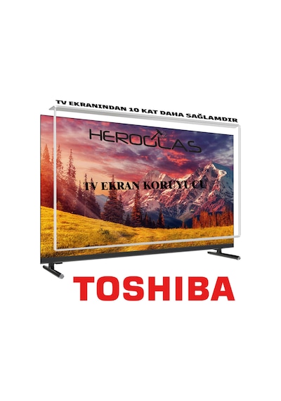 Toshiba 65ua3a63dt 65inç Tv Ekran Koruyucu