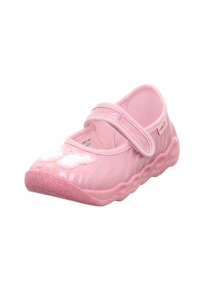 Superfit Bubble Kız Çocuk Ev Kreş Ayakkabısı Kelebek - Pembe 006271-5570 Pembe