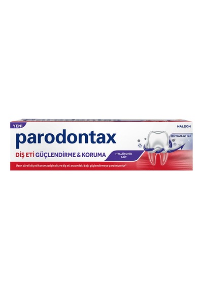 Parodontax Diş Eti Güçlendirme Koruma Beyazlatıcı Diş Macunu 75 Ml - 8 Adet Tarı