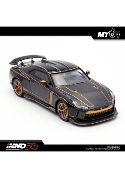 Inno 1/64 Nissan Gt-r50 By Italdesign Black Çok Renkli