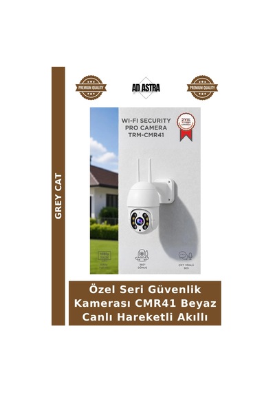 Özel Seri Güvenlik Kamerası Cmr41 Beyaz Canlı Hareketli Akıllı