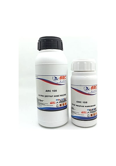 Arc Arc105 Epoksi Reçine Ultra Şeffaf Hobi Epoksi Seti 0,75 Kg Set 0,15 L