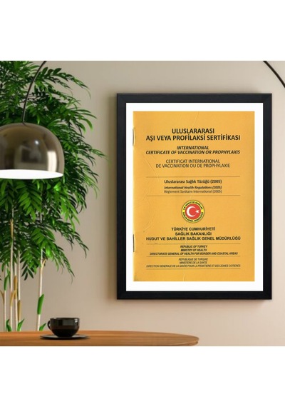 A4 Çerçeve, Belge Çerçevesi, Diploma, Sertifika, Fotoğraf Çerçeve
