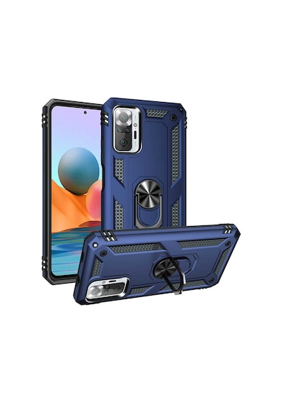 Xiaomi Redmi Note 10 Pro Yüzüklü Standli Vega Kilif Ekran Koruyu 510330651