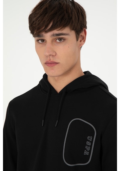 U.s. Polo Assn. Erkek Siyah Sweatshirt 50293310-vr046 Siyah