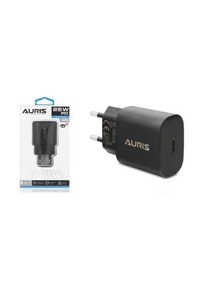 Auris 25W Usb-C Pd Şarj Aleti Başlığı Adaptör Auris 25W Usb-C Pd Şarj Aleti Başlığı Adaptör