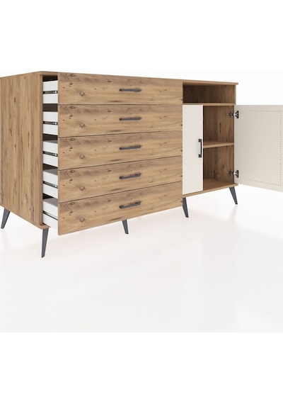 Kronos Konsol 2 Raflı 5 Çekmeceli 2 Kapaklı 176x59x99 Çam-aytaşı/ Çam-aytaşı/çam Kronos Konsol 2 Raflı 5 Çekmeceli 2 Kapaklı 176x59x99 Çam-aytaşı/ Çam-aytaşı/çam