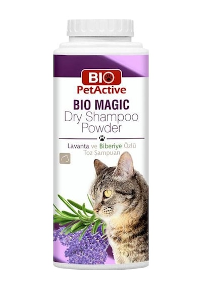 Bio Petactive Bio-Magic Lavanta Kokulu Kedi Toz Kuru Şampuanı 150 G