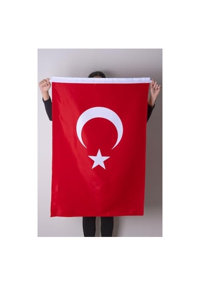 Yüksek Kalite Türk Bayrağı, 70x105 Cm Alpaka Kumaş 1000 x 1500 CM