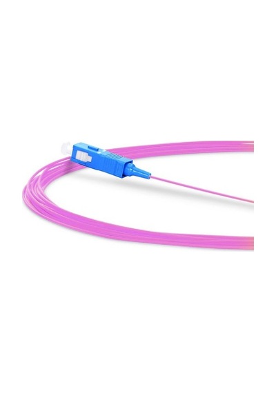 Premium Fiber Optik Pigtail Sc/pc Mm Sx 0,9mm 50/125 Om4 1 Core Ls0h 1,5 Metre