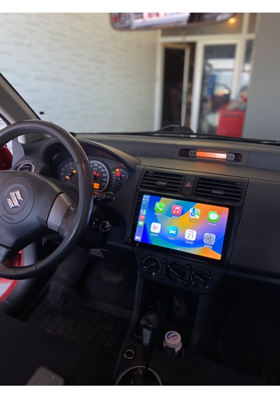 Suzukı Swıft 2005-10 10" Uyumlu Androıd Multimedya Gerçek 2/32 Kablosuz Carplay Geri Görüş Kameralı 10"