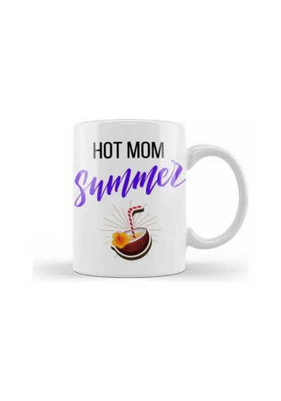 Hot Mom Summer Kupa Bardak Porselen Karışık