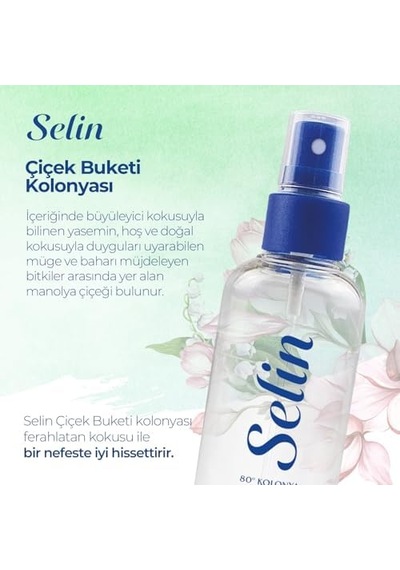 Selin Çiçek Buketi Kolonyası 400 Ml