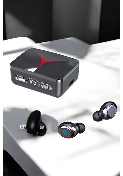 Mey İthalat Bluetooth Kulaklık Bluetooth Bağlantılı Powerbankli Yeni Nesil Kulaklık