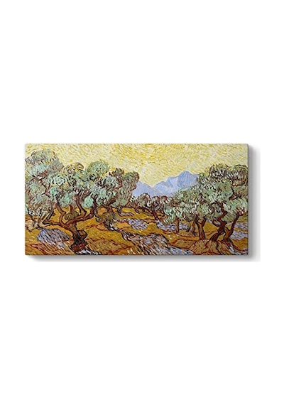Vincent Van Gogh - Olive Trees Tablosu 100 X 50 -