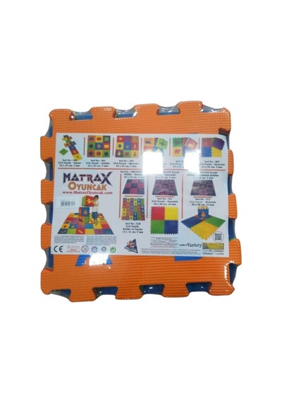 Matrax Oyuncak Eva Puzzle 33x33 Cm X7mm Harf Seti Yer Matı