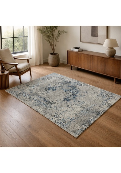 Kartela Halı Ivo Halı Jüt Taban Dokuma Halı - 60 X 90 Cm Çok Renkli