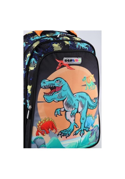 Dinazor -trex 51773 Okul Çantası Siyah