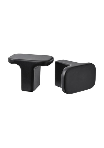 Ikea Hackås 2'li Mobilya Kulpu 15 Mm Siyah