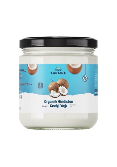 Organik Hindistan Cevizi Yağı 150ml Soğuk Sıkım - Organic Coconut Oil 150 ML