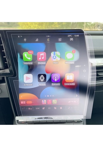 Renault Rafaletechno Esprit Alpine 12 İnç 9h Nano Multimedya Ekran Koruyucu Parlak 2024-2025