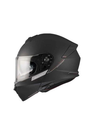 Mt Genesis Sv Solid A1 Mat Çene Açılır Kask Siyah Siyah