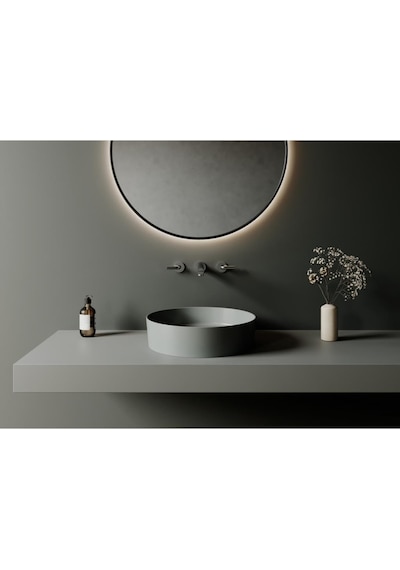 Creavit Coolgrey LP145 Loop Set Üstü Çanak Lavabo 45 CM