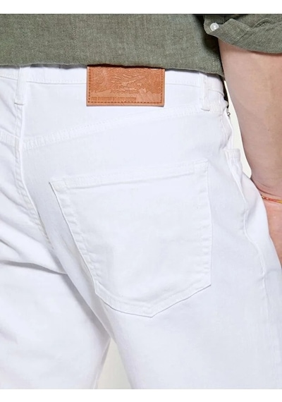Streç Pamuklu Normal Bel Regular Fit Denim Pantolon Erkek Beyaz Denim Pantolon - 325p4tftse02r Streç Pamuklu Normal Bel Regular Fit Denim Pantolon Erkek Beyaz Denim Pantolon - 325p4tftse02r