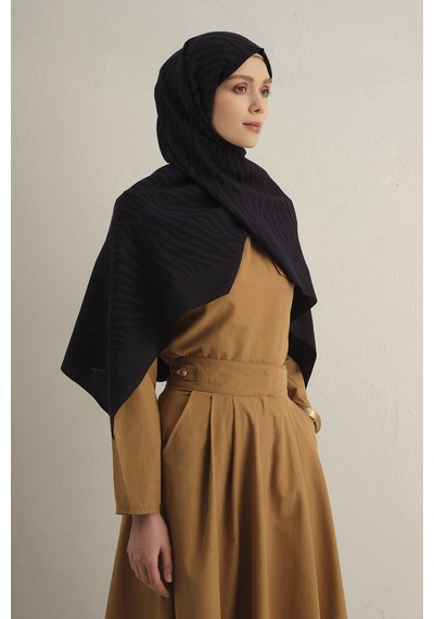 Armine Siyah Pamora Şal 01 Siyah