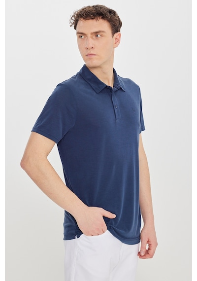 Altınyıldız Collectıon Erkek Lacı Yumuşak Dokulu Slim Fit Dar Kesim Polo Yaka Tişört