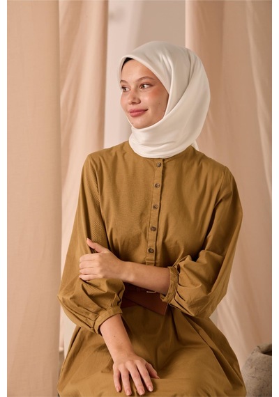 Silk Home Düz Shiny Eşarp 75006-72 beyaz