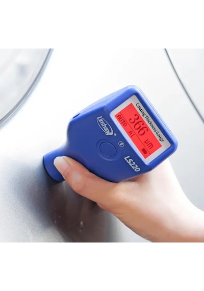 Linshang Ls220 Boya Ölçüm Cihazı 0-5000um Ölçüm Aralığı Demir Alüminyum Galvanizli Demir Ölçer Bluetooth'lu