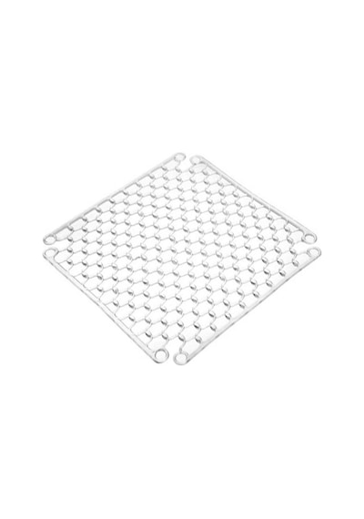 Yeni Nesil Kare Lavabo Ve Buzluk Matı Şeffaf Lavabo Halısı 32 X32 Cm Beyaz