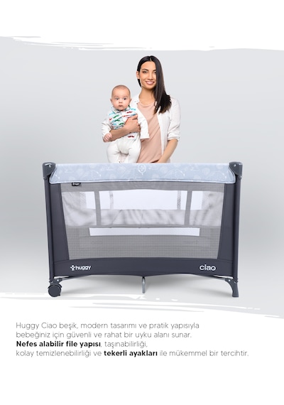 Huggy Ciao Park Yatak Oyun Parkı + Yatak