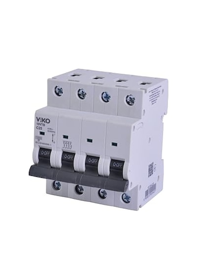 Sigorta 10ka C Tipi 4 Kutup 25a