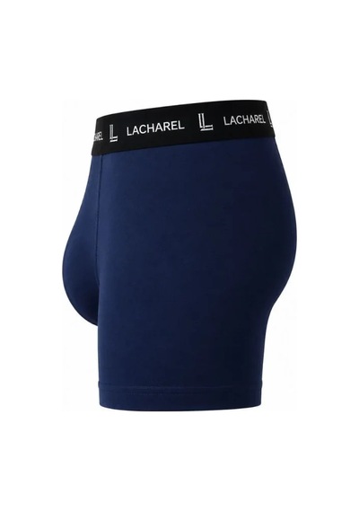 Veraura Lifestyle Erkek Likralı Pamuklu Nefes Alan Penye Boxer 3lü Paket - Lacivert