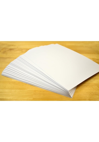 Etiket, A4 Yapışkanlı Etiket Kağıdı, 21x29.7 Cm, 160 Gr, 10 Yaprak, 1.hamur Etiket, Sticker, Beyaz Diğer