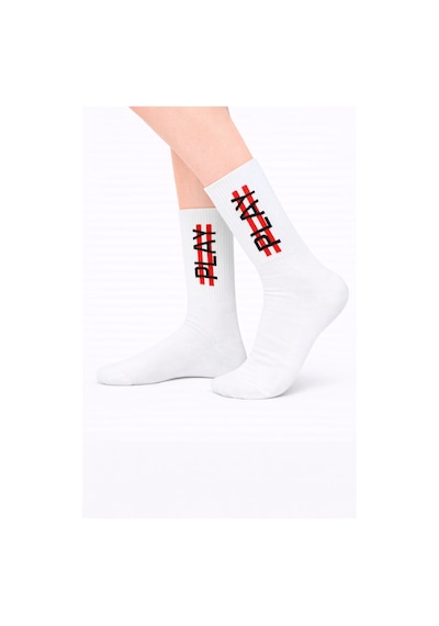 Carnaval Socks Play Yazılı Desenli Renkli Spor Çorap Çok Renkli