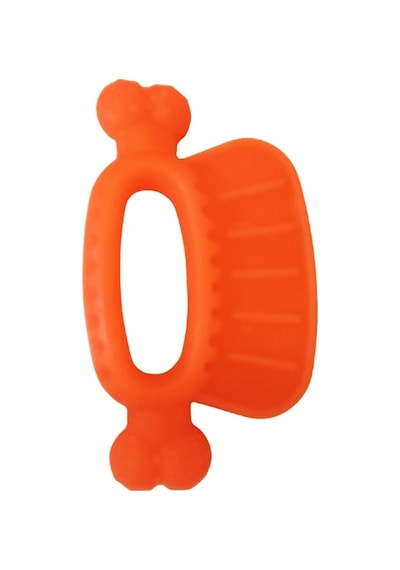 Plastik Eğitim Tutmalı Kemik 18 Cm Turuncu Turuncu