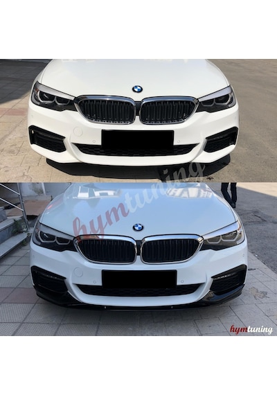 Bmw 5 Serisi G30 Lip M Performance Flaplı Lip Parlak Siyah
