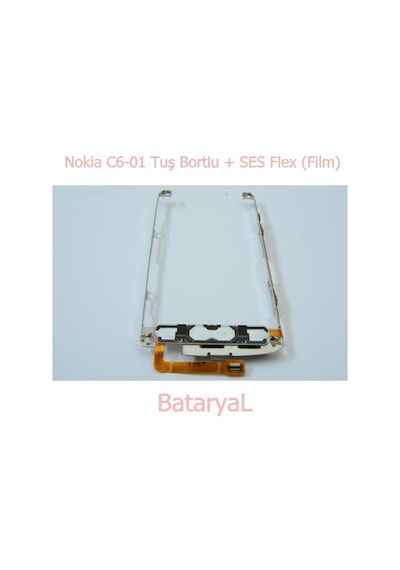 Nokia C6 01 Kalite Tuş Bordlu Ses Açma Film Lcd Filmi T