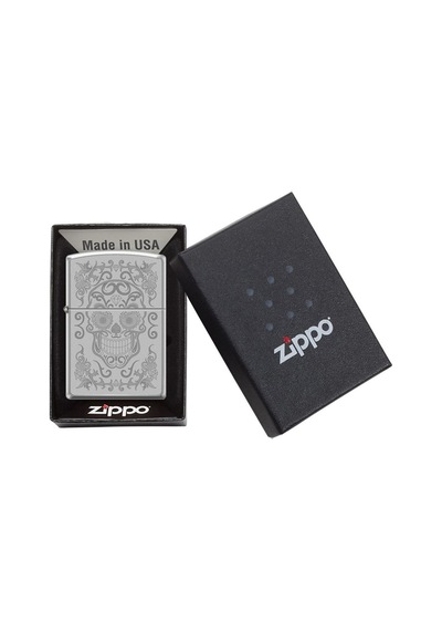 Zippo 254b Reg Hi Pol Brass Wo Solid Brass Çakmak Çok Renkli
