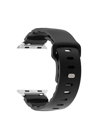 Apple Uyumlu Watch Seri 10-11 42mm Kordon 1/2/3/4/5/6/se/7/8/9 38-40-41mm Kd-143 Silikon Kordon